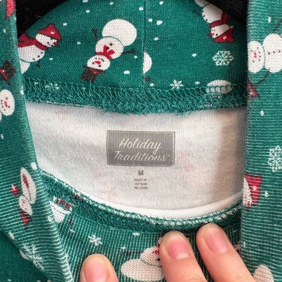 Holiday Christmas snowman mockneck - Picture 3 of 5